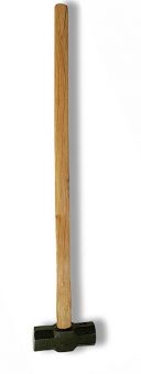 28lb Wooden Handle Sledge Hammer - Heavy Metal Trade Tools